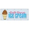 Signmission SOFT SERVE CHOCOLATE ICE CREAM BANNER SIGN signs shop cones sundae B-120 Soft Serve Chocolate - alternate 1